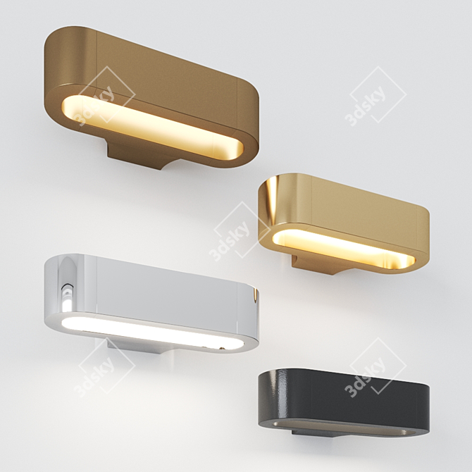 Talo LED Wall Sconce 3D model image 1