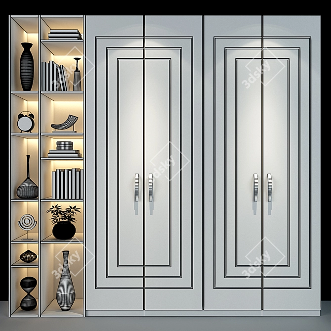 Modern Furniture Set 152 3D model image 3