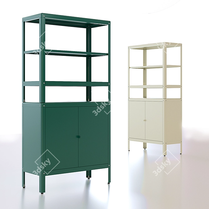 Sleek Kolbjorn Storage Unit 3D model image 1