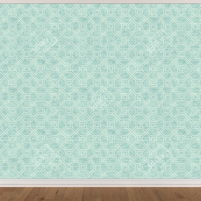 Seamless Wallpaper Set (3 Colors) 3D model image 4