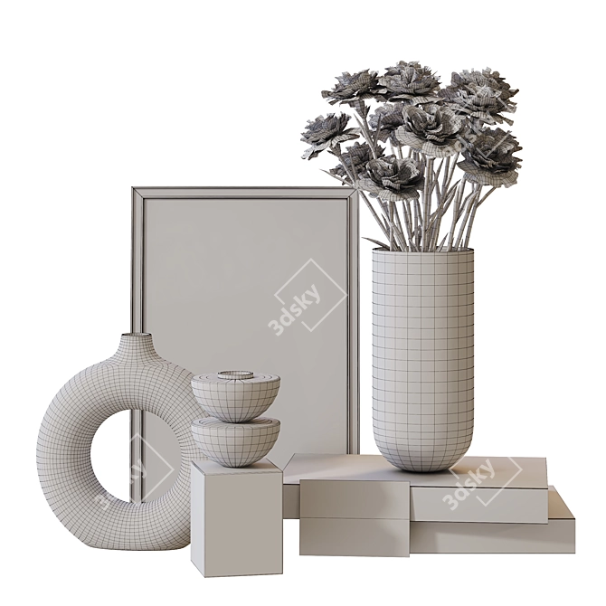 Corona Render Decorative Set 3D model image 5