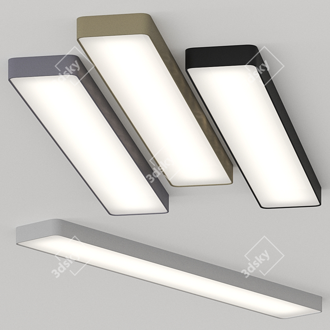 Caleo-Y1/X1: Innovative Lighting Solution by Lightnet 3D model image 1