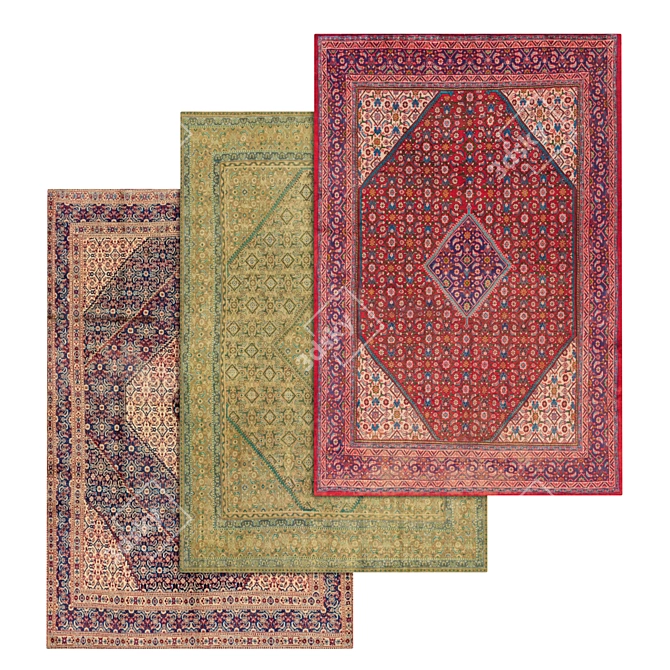 Premium Quality Authentic Carpets 3D model image 1