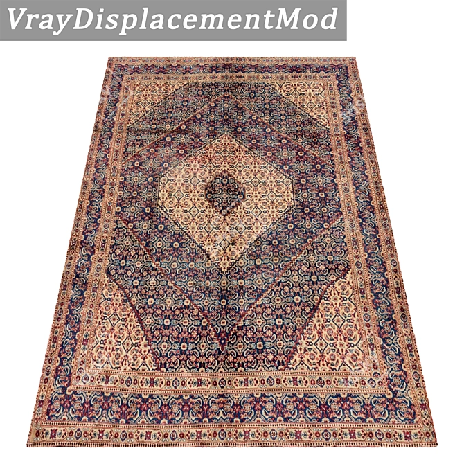 Premium Quality Authentic Carpets 3D model image 3