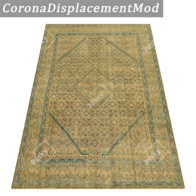 Premium Quality Authentic Carpets 3D model image 4