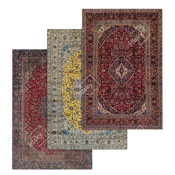 Luxury Carpets Set 1947 3D model image 1