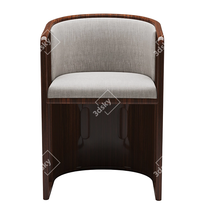 Elevate Your Dining Experience: Porus Ridge Chair 3D model image 2