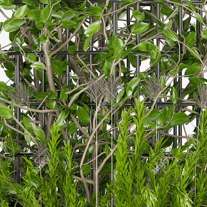 Leafy Delights: Plant Collection 17 3D model image 2