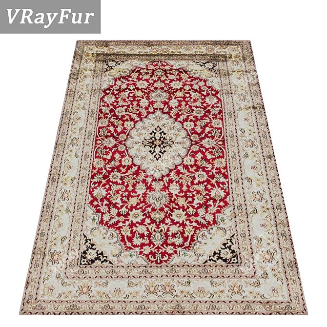 Title: Luxury Rug Set 3D model image 2