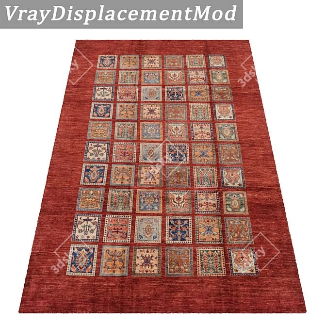 Title: 1954 Carpets - Premium Textures Set 3D model image 3