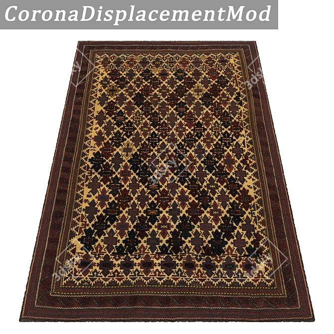 Title: 1954 Carpets - Premium Textures Set 3D model image 4