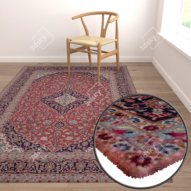 1956 Carpets Set 3D model image 5