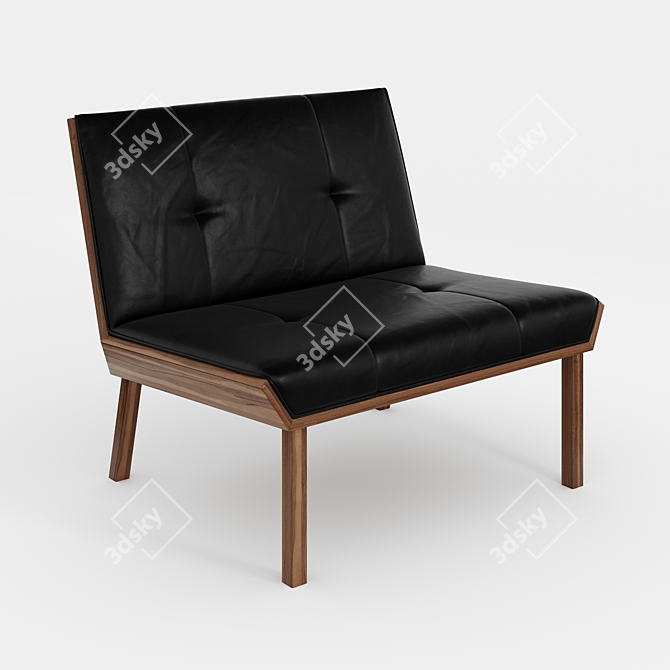 Elevate Your Space: UM Chair 3D model image 1