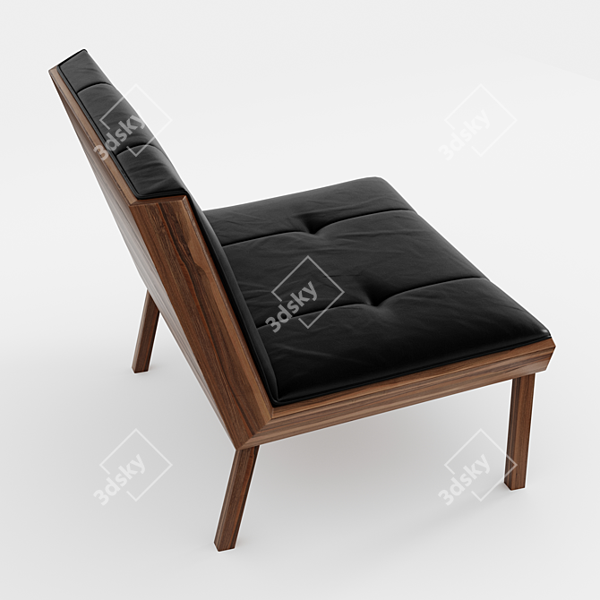 Elevate Your Space: UM Chair 3D model image 4