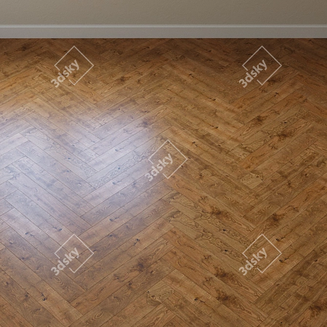 Barlinek Senses Still Oak Parquet 3D model image 4