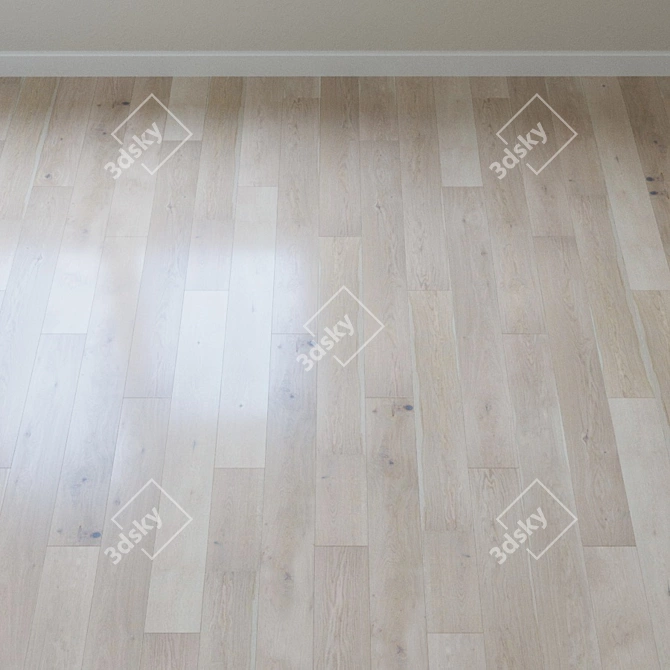 Joyful Oak Parquet: Barlinek Senses 3D model image 2