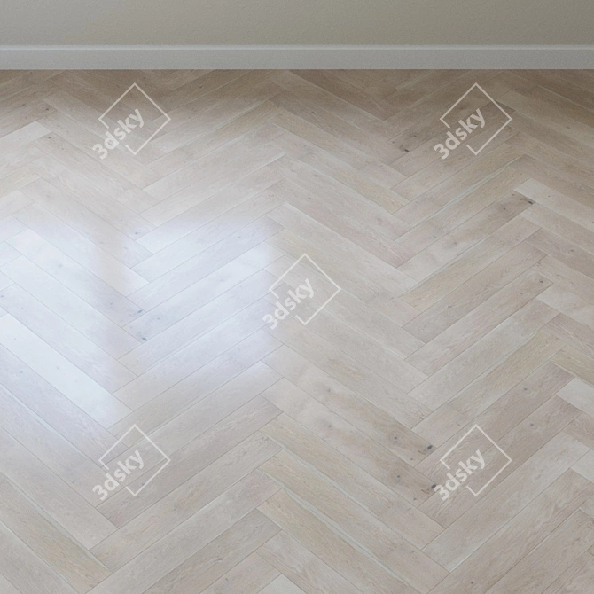 Joyful Oak Parquet: Barlinek Senses 3D model image 3