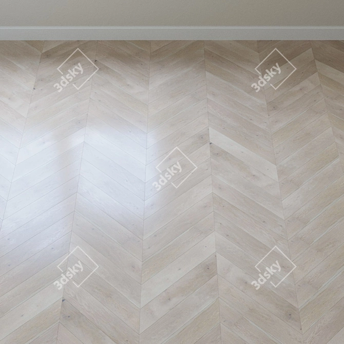 Joyful Oak Parquet: Barlinek Senses 3D model image 4