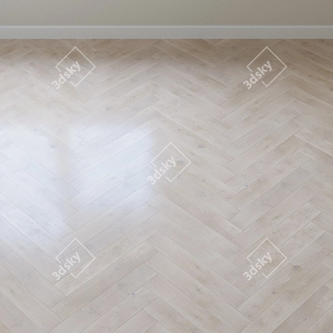 Tender Oak Parquet Board 3D model image 4