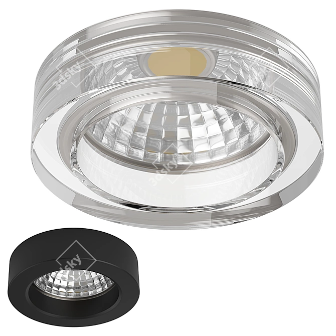 Lei Micro Lightstar: Versatile Recessed Spotlight 3D model image 2