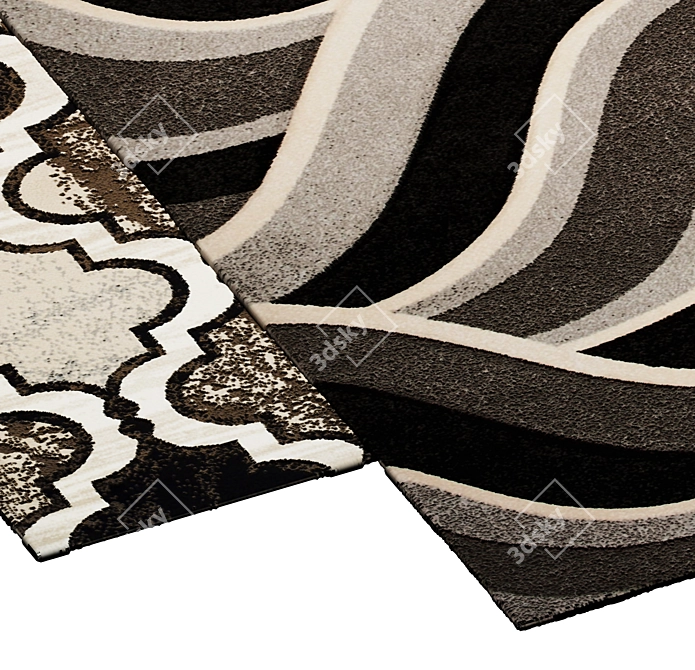 Decorative Interior Carpets 3D model image 2