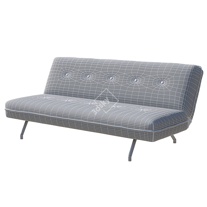 Transformable Miki Sofa Bed 3D model image 3