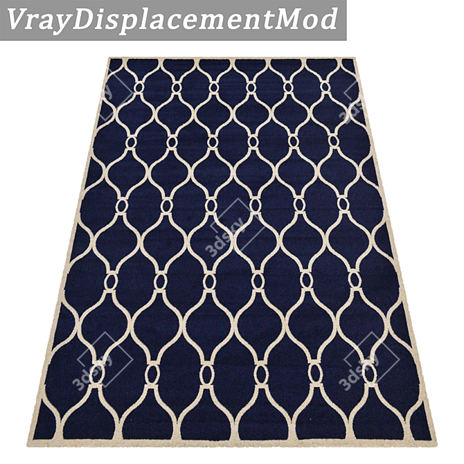 Title: Vintage Carpet Set - Classic Elegance 3D model image 3