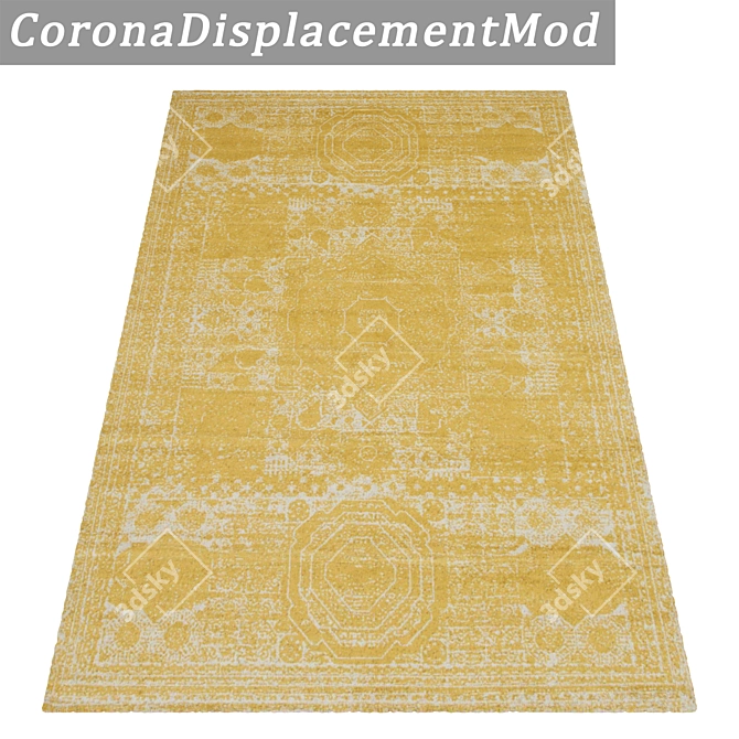 1961 Carpets Set: High-Quality Textures for Close & Distant Shots 3D model image 4