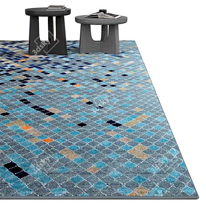 Elevate Your Space with Premium Carpets 3D model image 2