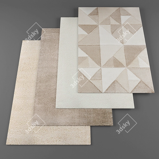 Hoff Rugs Collection 3D model image 1