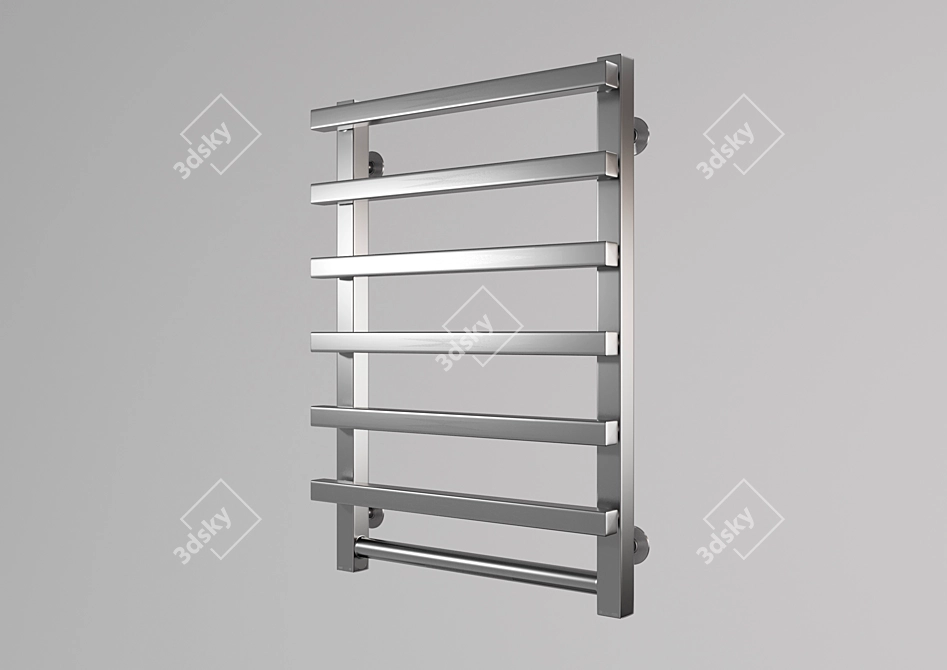 BOSFOR Mila Electric Heated Towel Rail 3D model image 1