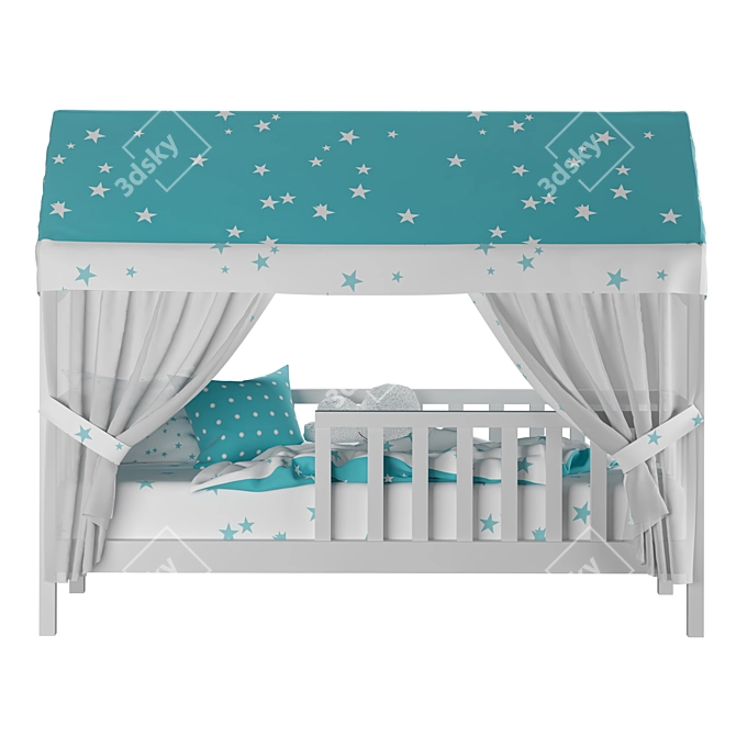 Dreamland Den Children's Bed 3D model image 2