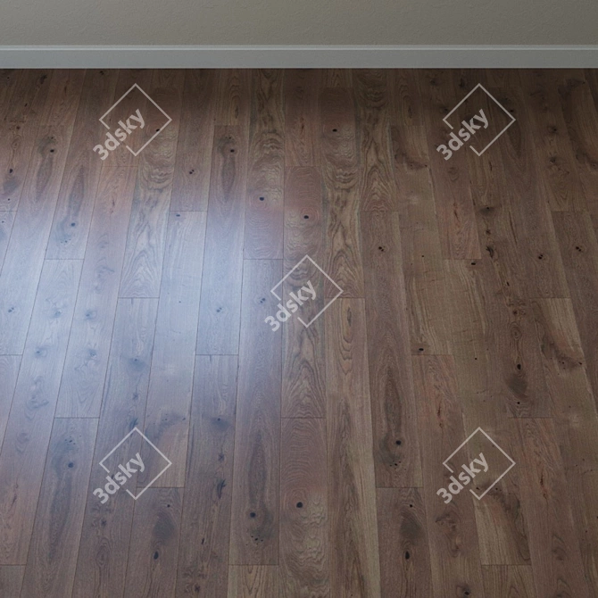 Olive Crostini Grande Oak Parquet 3D model image 2