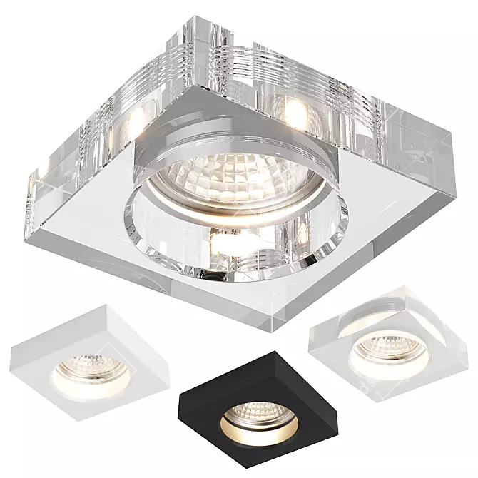 006 Lui Mini Lightstar: Versatile Recessed Spot Light 3D model image 1