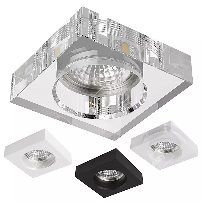 006 Lui Mini Lightstar: Versatile Recessed Spot Light 3D model image 2