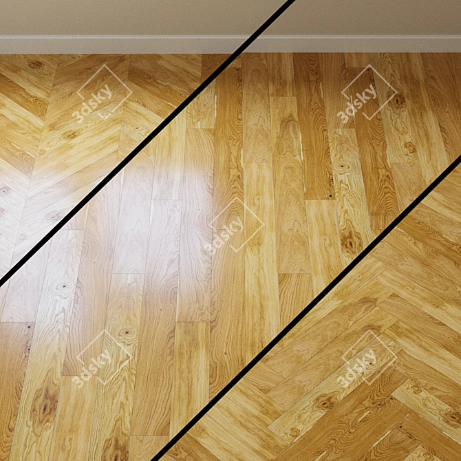 Askania Piccolo Oak Parquet 3D model image 1