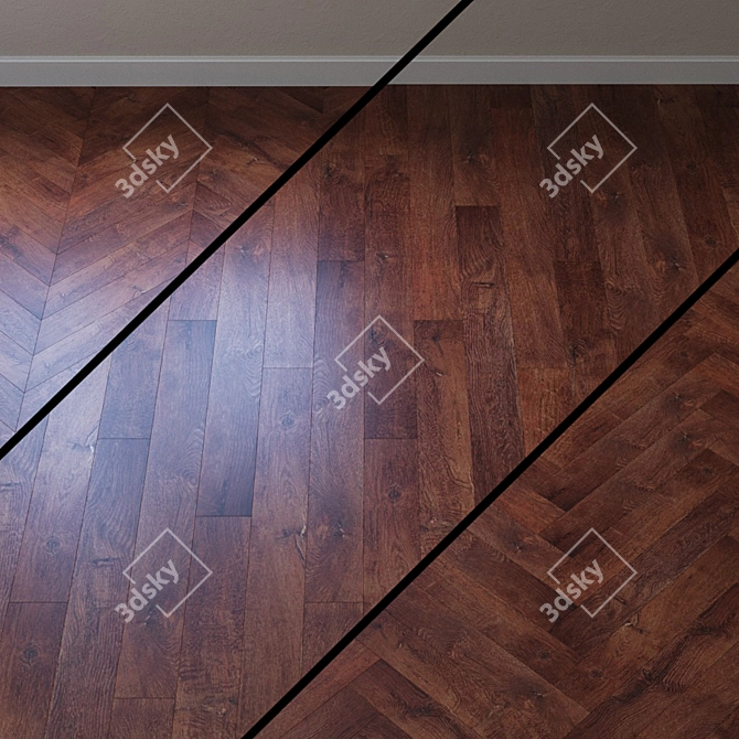 Waterproof Laminate: Dumafloor AF6033 3D model image 1