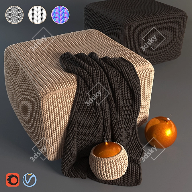 Title: Knitted Toy Jersey 3D model image 1