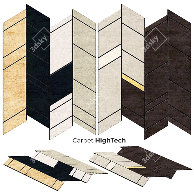 Tangram: Premium Carpets for Perfect Floors 3D model image 1