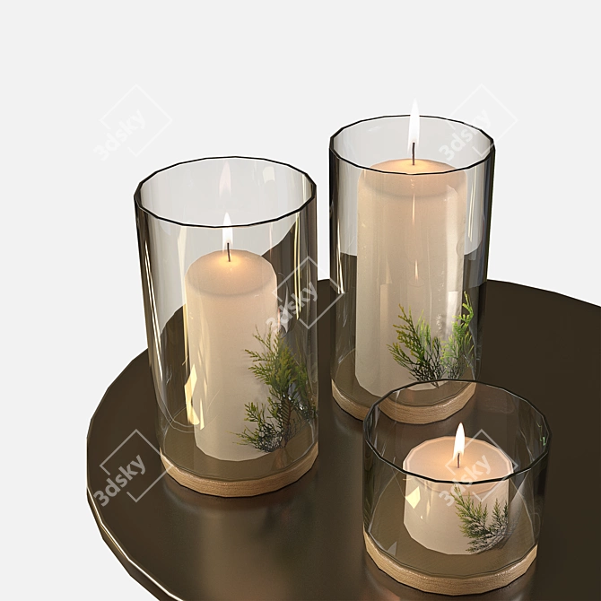 Elegant Decor Set: 3Ds Max, OBJ, FBX 3D model image 3