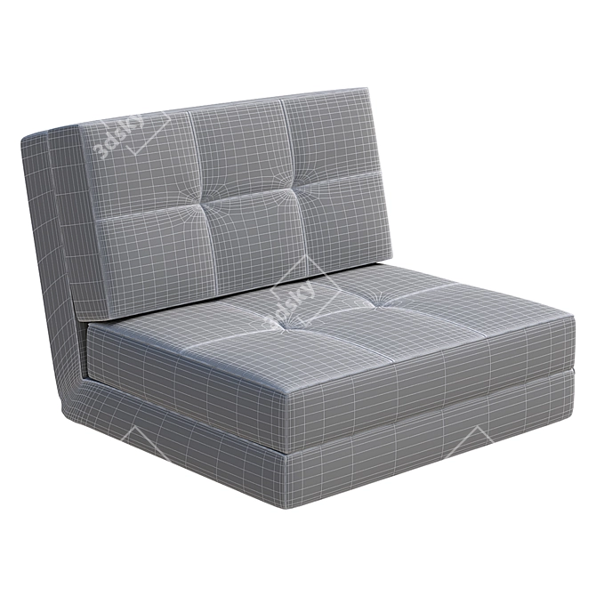 Colorful Transformable Peggy Sofa 3D model image 5