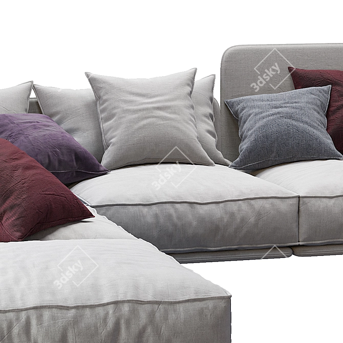 Modern Comfort: Sofa K2 by Arflex 3D model image 4