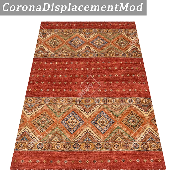 1969 Vintage Carpet Set 3D model image 4