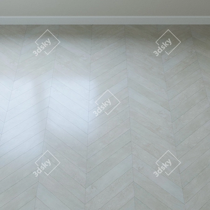 Aqua-Floor Locking PVC Tile 3D model image 2