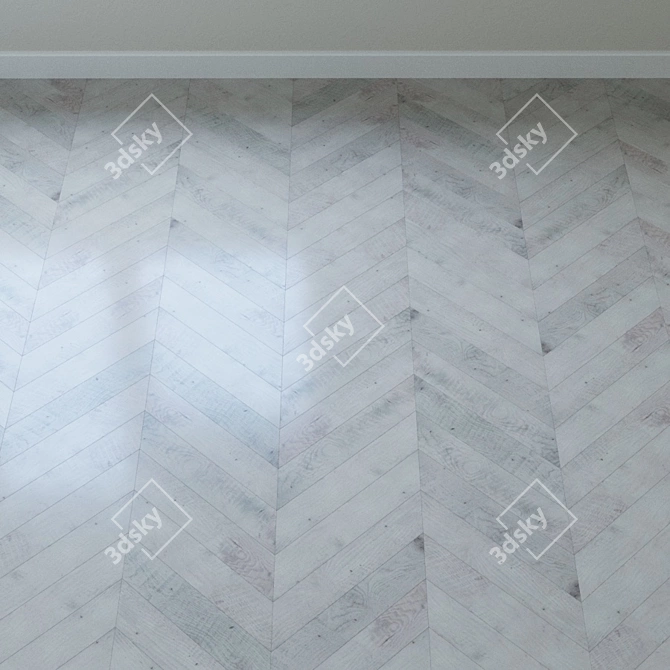 Nano-lock PVC Tile: Aquafloor AF3211N 3D model image 2