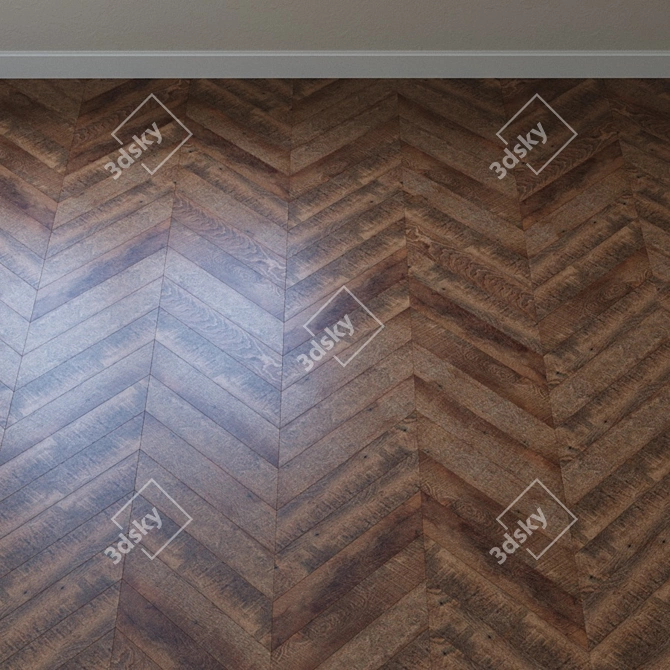 Aqua-Floor Lockable PVC Tile 3D model image 2