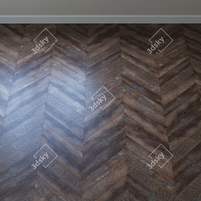 Nano Aqua-Floor PVC Tile 3D model image 2