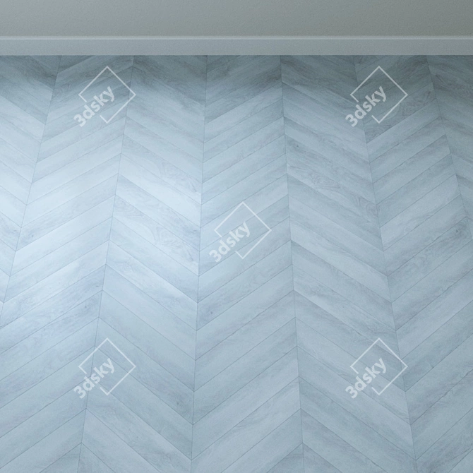 Castle Quartz PVC Tile: Aqua-Floor AF3502QV 3D model image 2