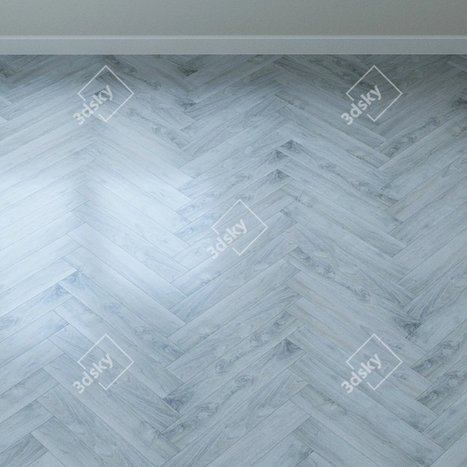 Castle Quartz PVC Tile: Aqua-Floor AF3505QV 3D model image 3