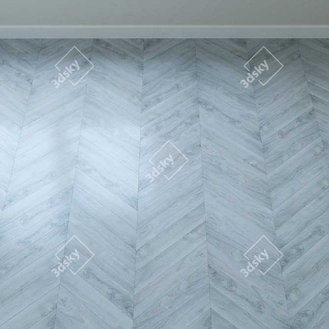 Castle Quartz PVC Tile: Aqua-Floor AF3505QV 3D model image 4